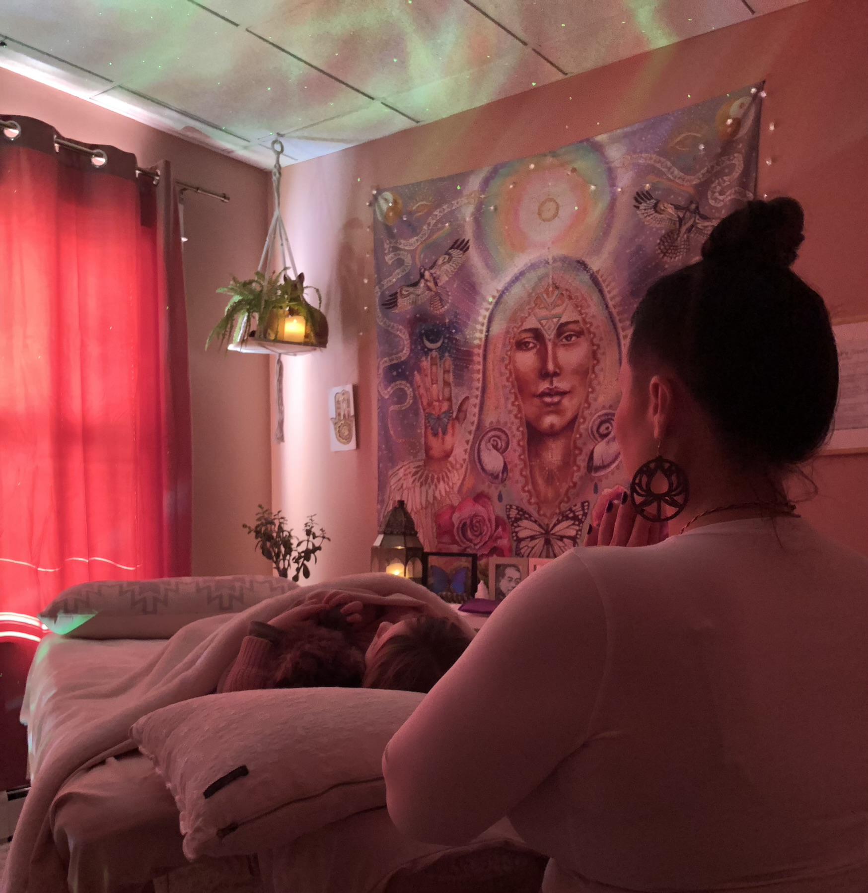 A quiet, warmly lit detail inside The Lightness of Being.